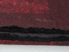  Плед кашемировый Glen Saxon Border Paisley/дамасский узор 120 Black carmine/A5 150x200 фото в интернет-магазине Герд Биллербек