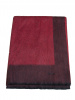  Плед Glen Saxon Border 120 A5 Black carmine 150x200 фото в интернет-магазине Герд Биллербек